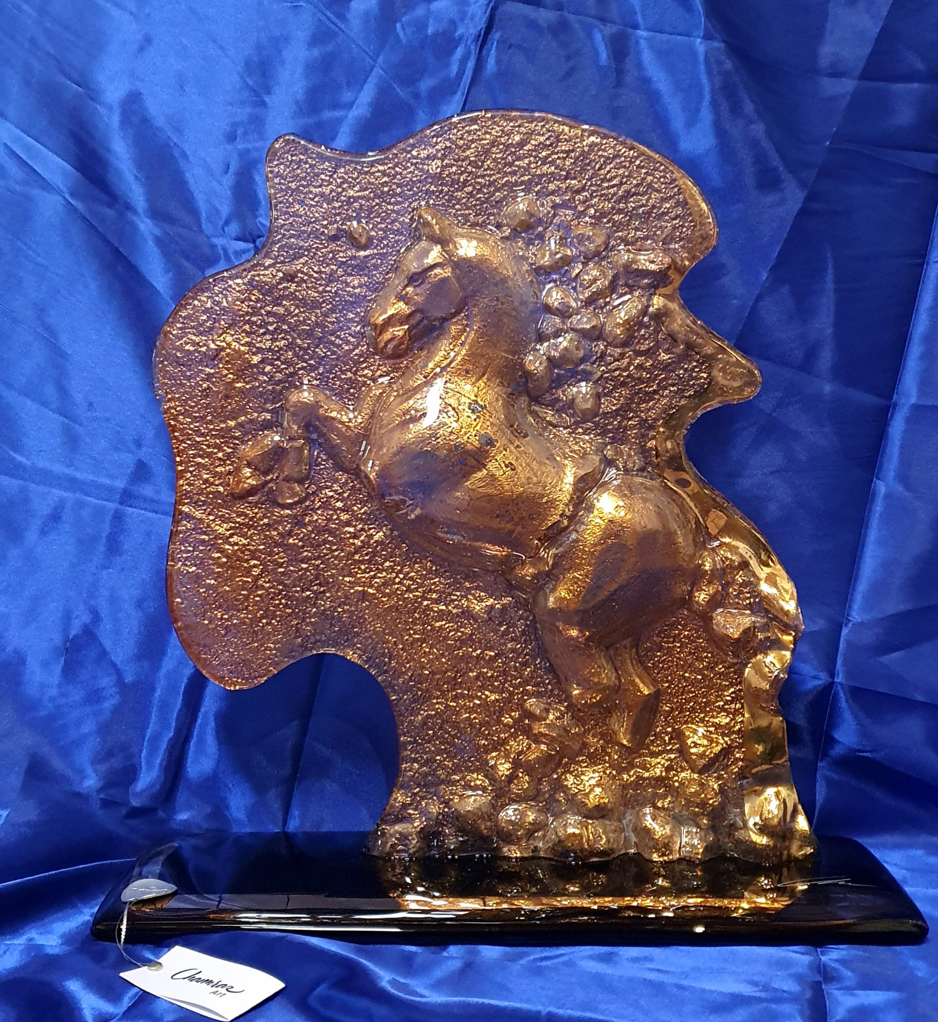 Horse Glass Art