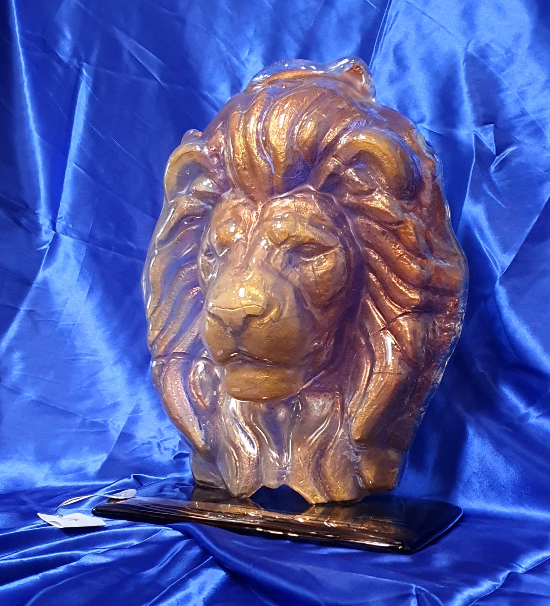 Lion Glass Art